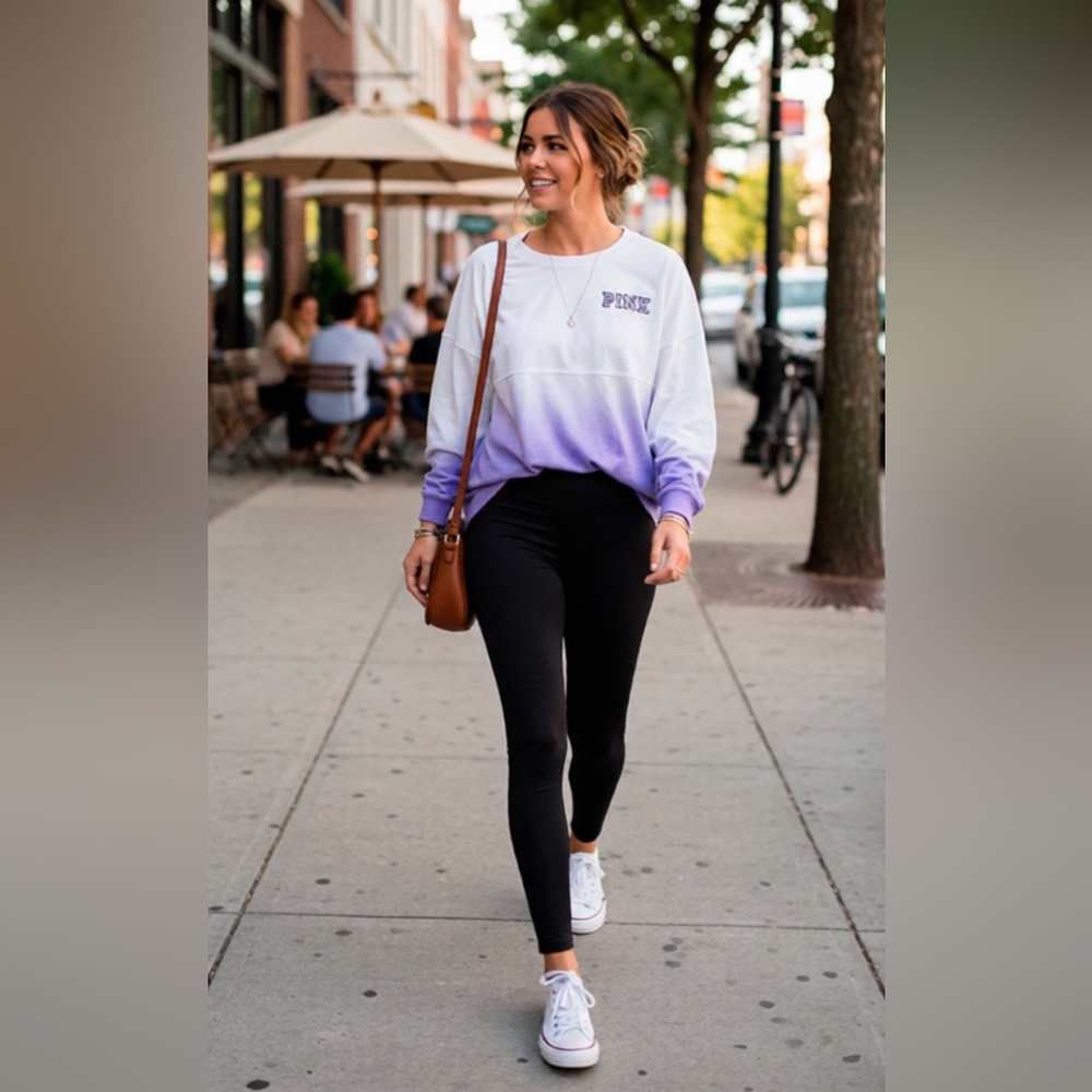 Varsity Crew Victorias’ Secret Pink long sleeve top